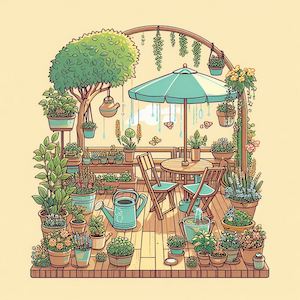 Limited Space Green Thumb Patio Garden