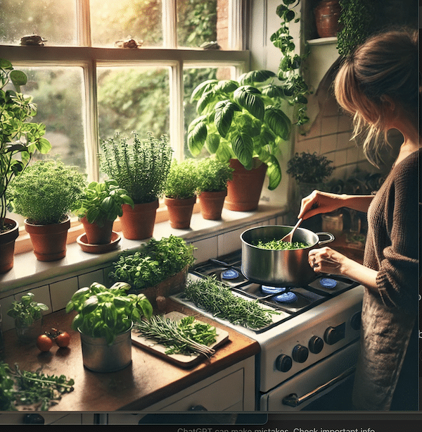 Indoor Herb Garden