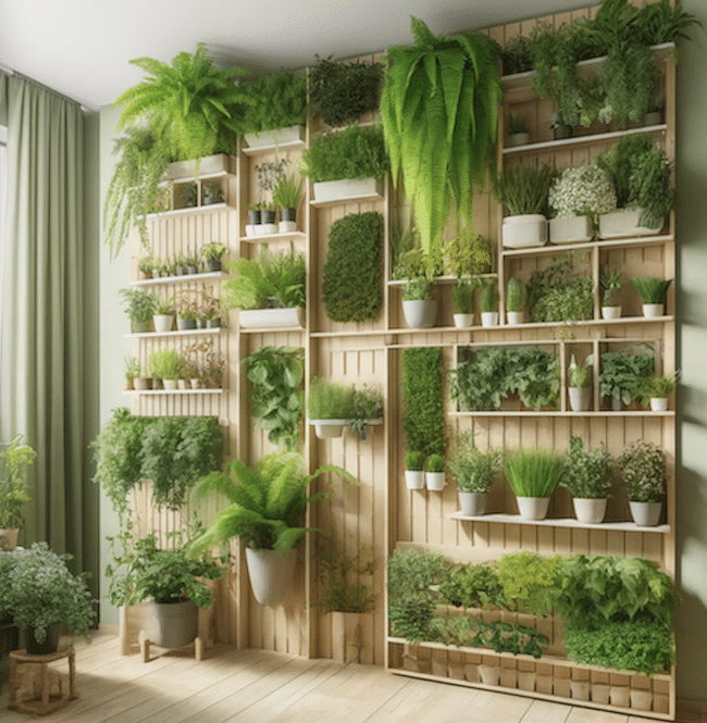 Vertical Indoor Garden