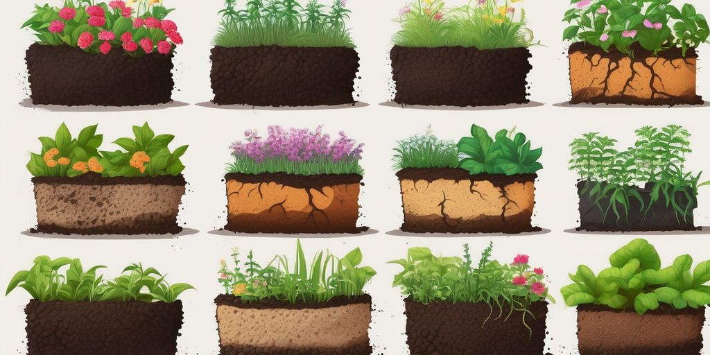 healthy garden soil